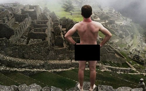 ​​Bị bắt vì khỏa thân ở thánh địa Machu Picchu