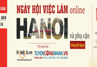 Xem hồ sơ ứng viên miễn phí với “Ngày hội việc làm trực tuyến tại Hà Nội và vùng phụ cận”