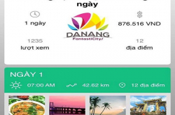 Du khách tự thiết kế tour du lịch với ứng dụng Danang FantastiCity