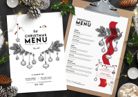 Gợi ý 45 mẫu menu Giáng sinh 2020 cực chuẩn cho nhà hàng