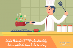 [Tài liệu hay] Kiến thức về ATTP cho đầu bếp, chủ cơ sở kinh doanh dịch vụ ăn uống