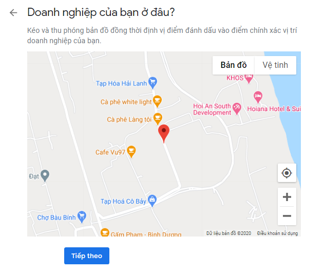cách đưa địa chỉ nhà hàng - khách sạn lên google maps