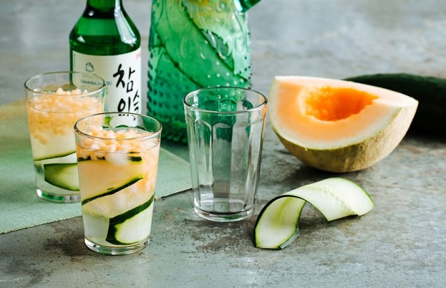 công thức cocktail từ "rượu nền" soju
