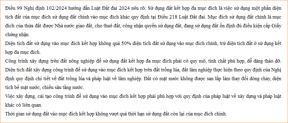 đất nông nghiệp có thể kết hợp kinh doan homestay, farmstay theo luật mới