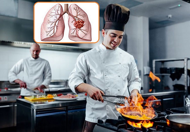 đầu bếp thuộc top những nhóm nghề có nguy cơ mắc ung thư phổi cao nhất hiện nay