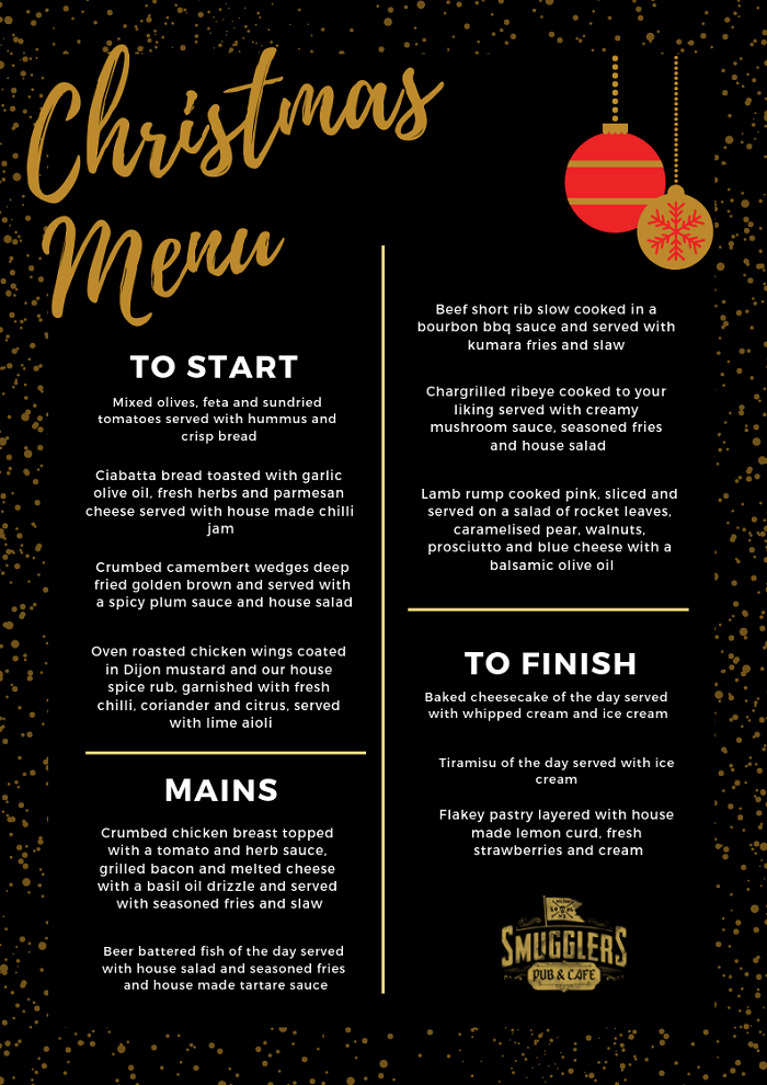 Gợi ý mẫu menu giáng sinh 2020 cực chuẩn cho nhà hàng