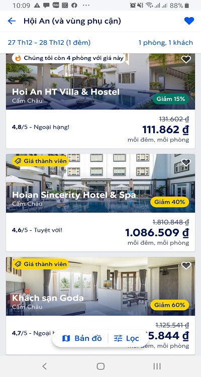hướng dẫn chi tiết cách đặt phòng - thanh toán và hủy phòng khách sạn trên Expedia