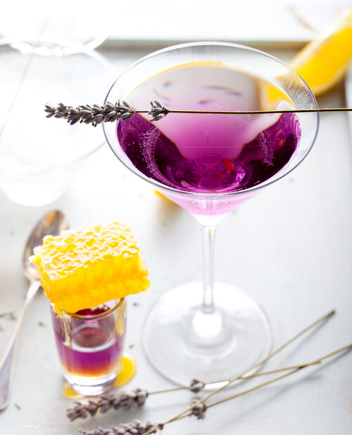 công thức pha chế lavender cocktail