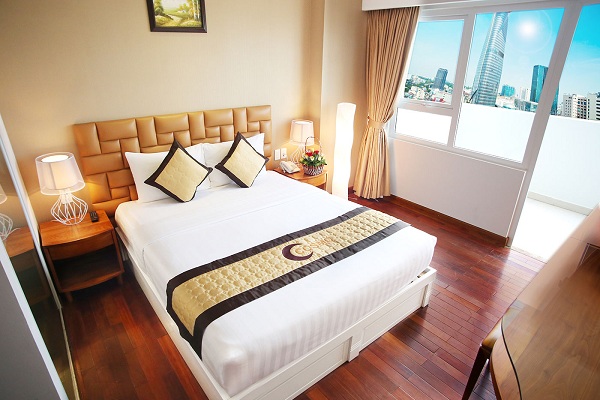 Tấm Trang Trí Giường Khách Sạn Đẹp 