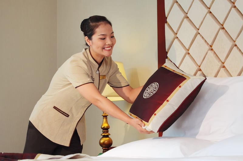 tiêu chuẩn chất lượng đồng phục nhân viên khách sạn - nhà hàng