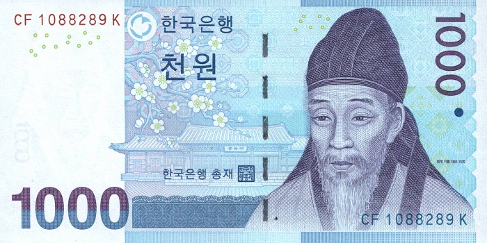Cách đọc tiền bằng tiếng Hàn