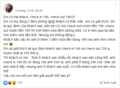 Nhân sự nghề khách sạn có được xăm hình