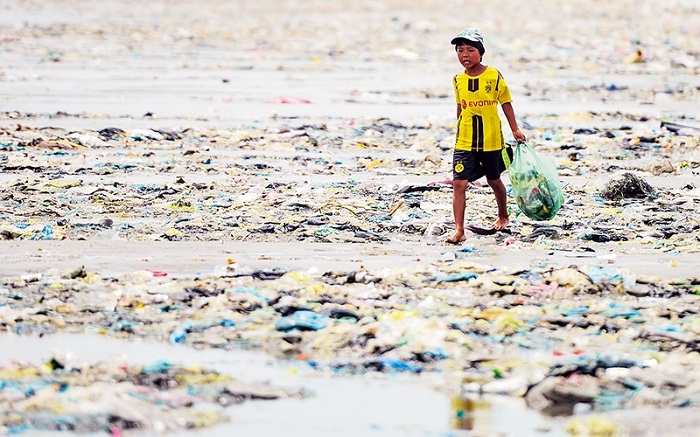 santa sea villa hội an chống rác thải nhựa