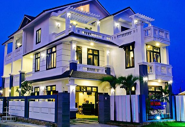 khách sạn villa mặt biển đẹp tại Hội An