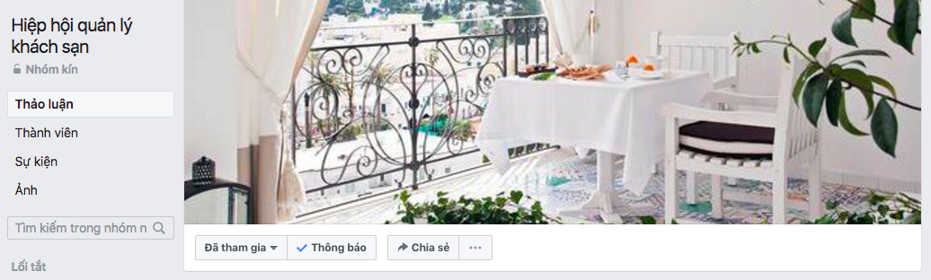 Tổng hợp diễn đàn, group facebook, trang tin tức về quản lý khách sạn