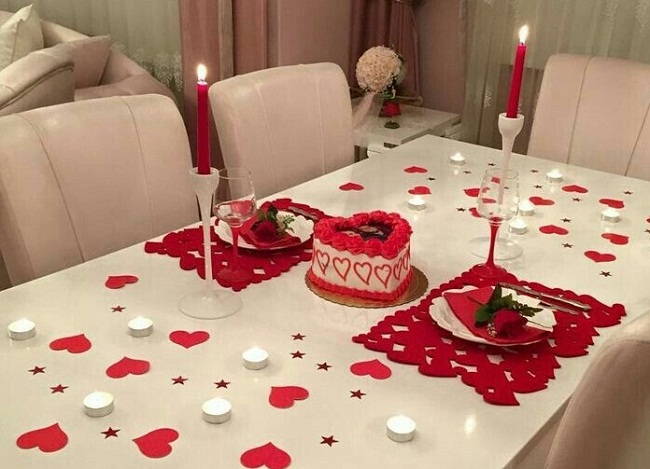 50 Gợi ý setup bàn tiệc chủ đề Valentine cho nhà hàng - khách sạn