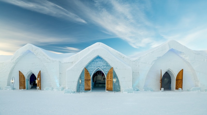 Lạc vào thế giới băng cực với 5 khách sạn lạnh nhất thế giới