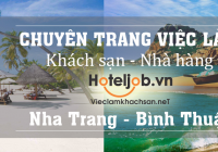 Tin tuyển dụng Hot nhất tuần từ 3/3/2017 – Khu vực Nha Trang – Cam Ranh – Bình Thuận – Đà Lạt
