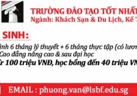 Trường đào tạo tốt nhất ngành Khách sạn & Du lịch, Kế toán tại Singapore - London School of Business & Finance