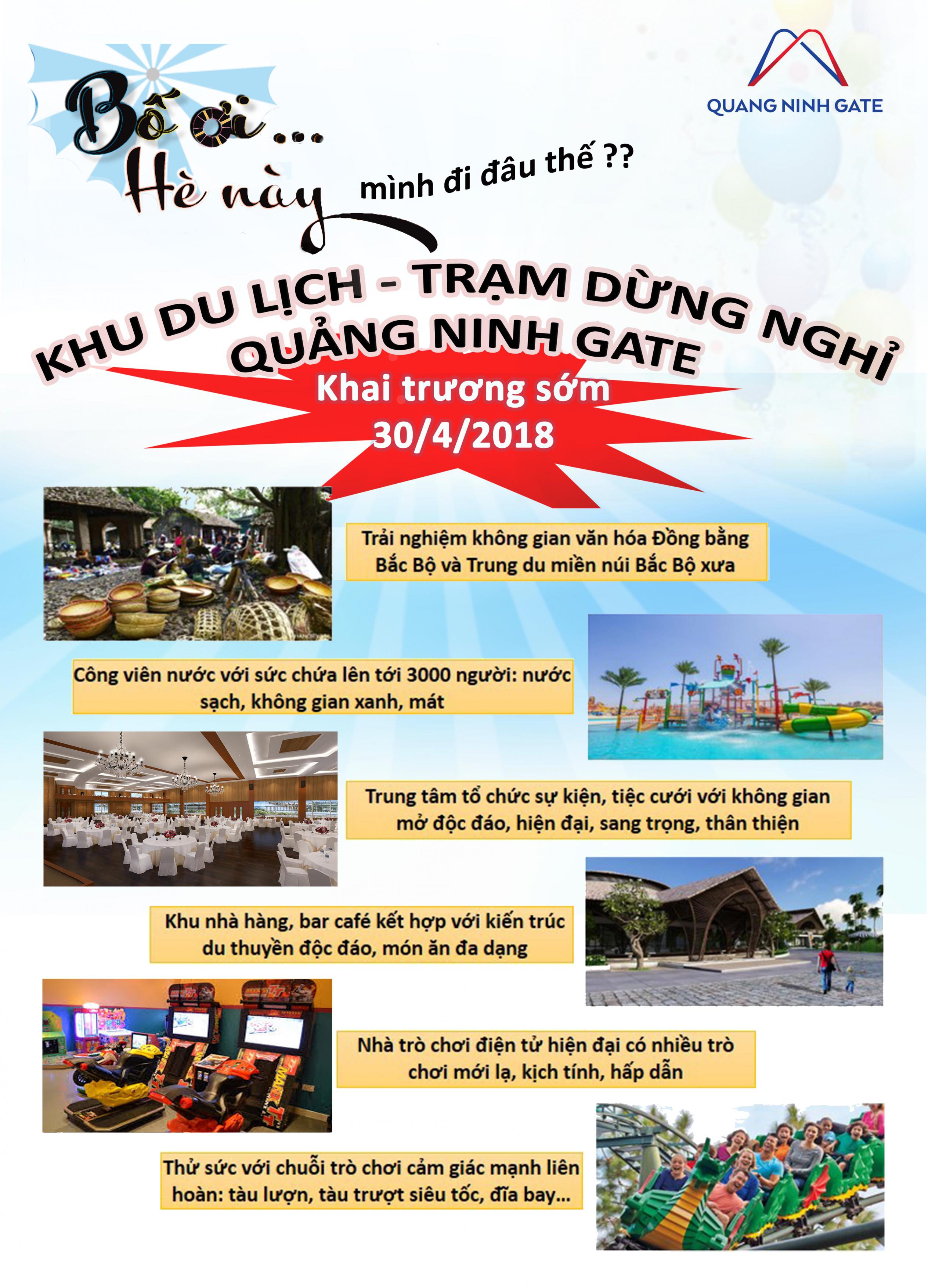 Khu du lịch - Trạm dừng nghỉ Quảng Ninh Gate