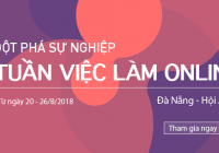 “Ứng viên tiềm năng ở ngay đây” với sự kiện “Tuần việc làm online Đà Nẵng – Hội An 2018” trên Hoteljob.vn