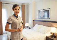 Công việc chi tiết của Housekeeping trong quy trình kiểm tra phòng ngủ khách sạn