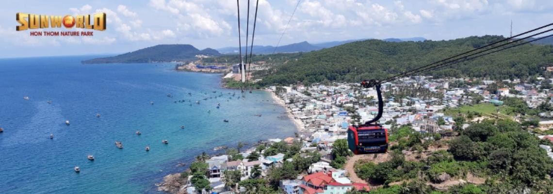 Cáp treo Hòn thơm - Sungroup Phú Quốc