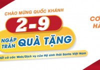 “Đếm không xuể” quà tặng dịp 2/9 trên Hoteljob.vn