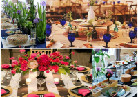 30 Cách bày trí bàn tiệc đẹp làm mới không gian nhà hàng