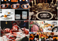 15+ ý tưởng trang trí bàn ăn chủ đề Halloween ma quái cho nhà hàng