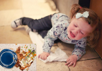 Giải quyết thế nào khi khách nhí làm rơi vỡ đĩa đồ ăn tại nhà hàng?