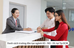 Danh sách 30+ trường ở Tp. Hồ Chí Minh đào tạo ngành Khách sạn - Nhà hàng - Du lịch