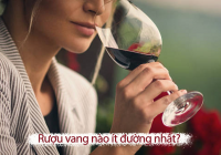 Loại rượu vang nào ít đường nhất?