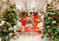 Gợi ý 9 ý tưởng trang trí nhà hàng, quán café chủ đề Noel cực bắt mắt