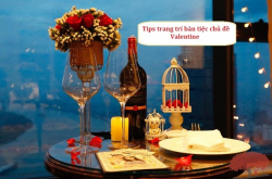 Gợi ý 5 tips trang trí bàn tiệc chủ đề Valentine cho nhà hàng