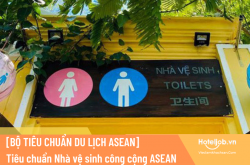 [BỘ TIÊU CHUẨN DU LỊCH ASEAN] Tiêu chuẩn Nhà vệ sinh công cộng ASEAN