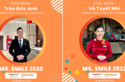 Chàng trai Mường Thanh và người đẹp Vinpearl giành Quán quân Mr. & Ms. Smile 2022