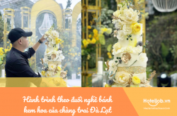 Hành trình theo đuổi nghề bánh kem hoa của chàng trai Đà Lạt