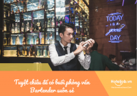 9 Tuyệt chiêu để có buổi phỏng vấn Bartender suôn sẻ