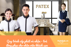 Quy trình cấp phát và nhận - trả đồng phục cho nhân viên khách sạn