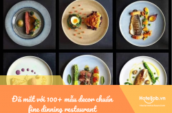 Đã mắt với 100+ mẫu décor món ăn chuẩn fine dinning restaurant