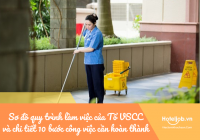 Sơ đồ quy trình làm việc của Tổ VSCC và chi tiết 10 bước công việc cần hoàn thành