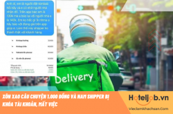 Xôn xao câu chuyện 1.000 đồng và nam shipper bị khóa tài khoản, mất việc