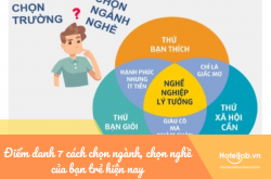Điểm danh 7 cách chọn ngành, chọn nghề của bạn trẻ hiện nay