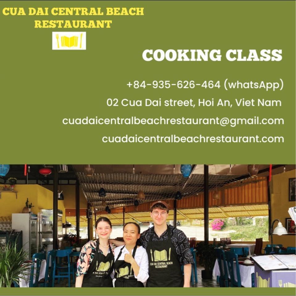 Cua Dai Central Beach Restaurant & Cooking Class
