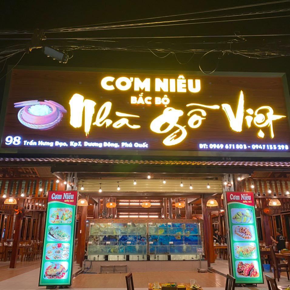 NHÀ HÀNG CƠM NIÊU BẮC BỘ - NHÀ GỖ VIỆT