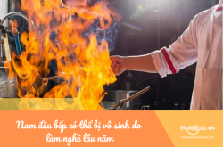 Không chỉ nguy cơ cao bị K phổi, nam đầu bếp còn có thể bị vô sinh do làm nghề lâu năm