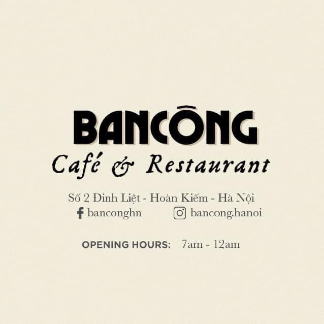 NHÀ HÀNG BAN CÔNG