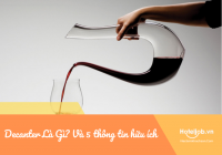 Decanter Là Gì? Và 5 thông tin hữu ích nhân viên phục vụ nhà hàng cần biết