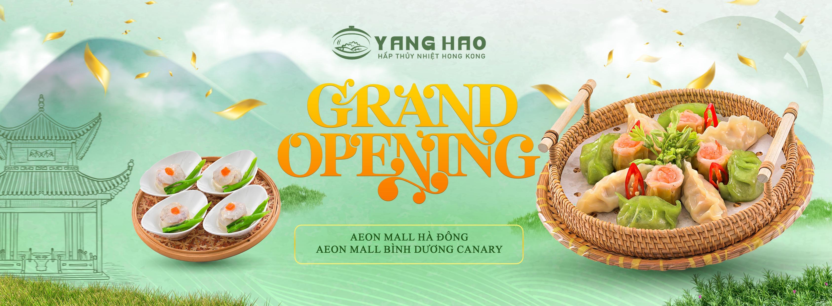 CHUỖI NHÀ HÀNG YANGHAO - HẤP THỦY NHIỆT HỒNG KONG 